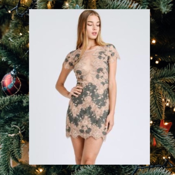 Storia Dresses & Skirts - Offers Welcome:) Pristine Storia Lace Mini Dress